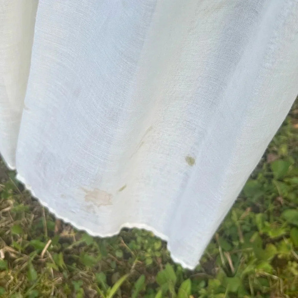 Vintage Jessica McClintock Gunne Sax Maxi  Dress Size XS Boho Prairie Romantic - Picture 12 of 14